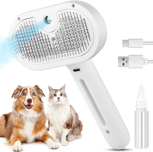 Cepillo Vaporizador Para Mascotas