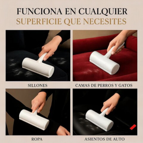 Pet Studio Roller: Elimina Pelos y Pelusas